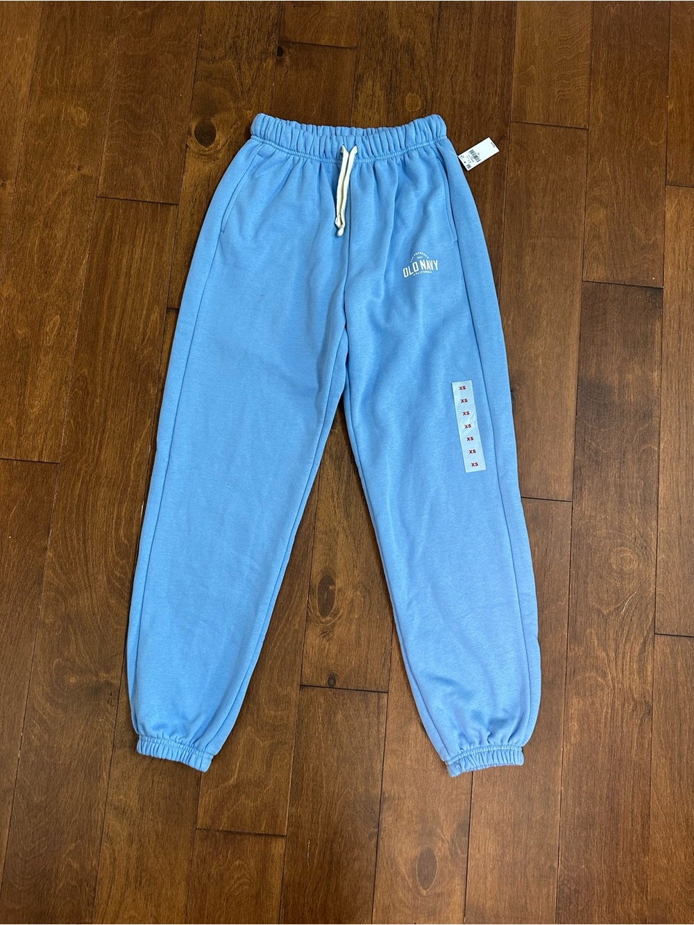 Old Navy Sky Blue Fleece Joggers with Drawstring